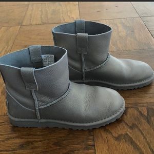 Metallic UGG boots